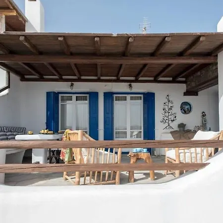 With Amazing Balcony View Of Mykonos Apartment *