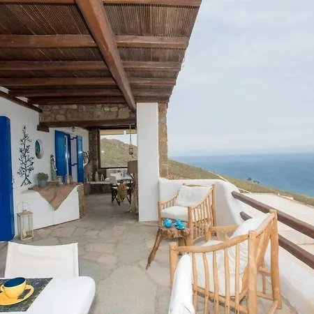 With Amazing Balcony View Of Mykonos Apartment Agios Sostis (Mykonos)