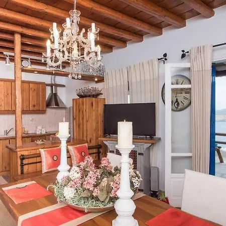 Apartment With Amazing Balcony View Of Mykonos *